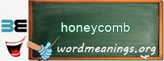 WordMeaning blackboard for honeycomb